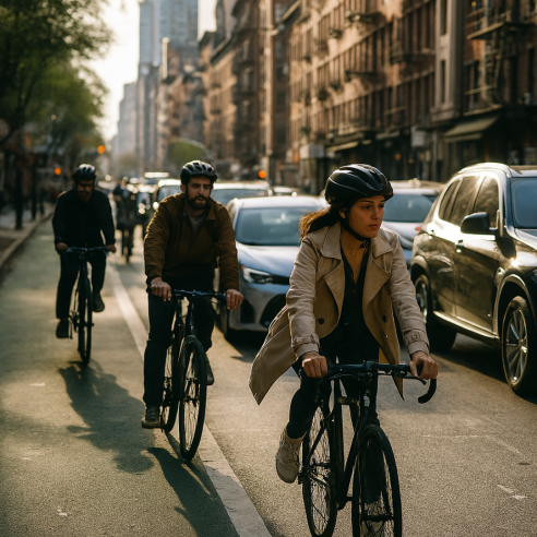 La bicicleta y el coche: cómo lograr una convivencia segura en la ciudad